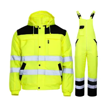 COLLINS HV WINTER – costum matlasat de înaltă vizibilitate pentru sezonul rece
