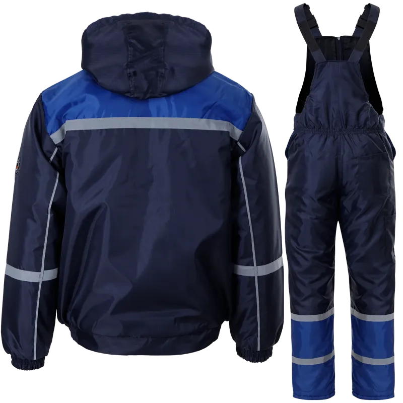 COLLINS WINTER – costum de lucru matlasat cu jachetă și pantaloni cu pieptar