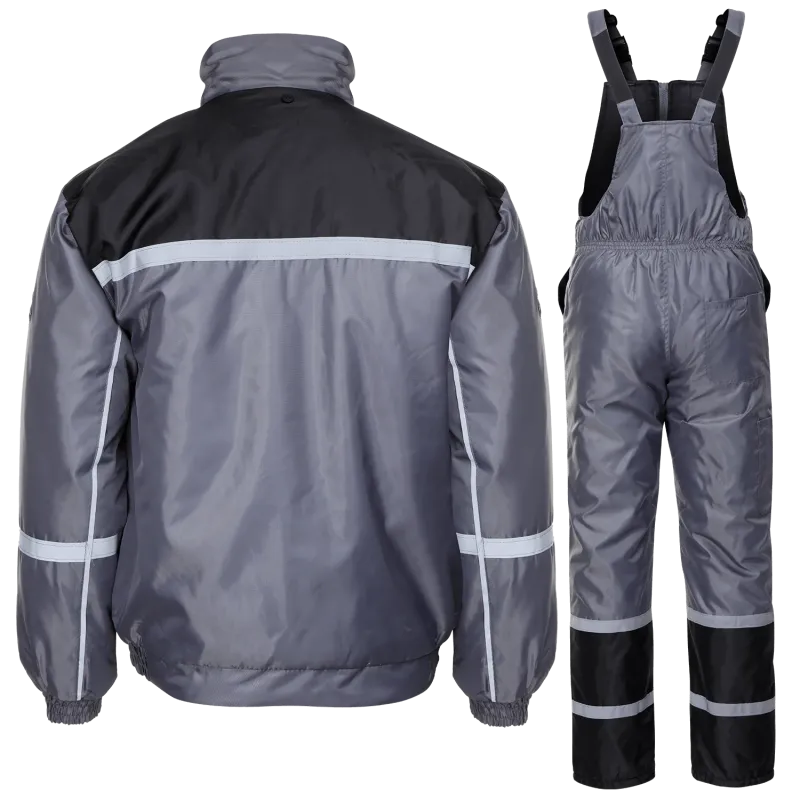 COLLINS WINTER – costum de lucru matlasat cu jachetă și pantaloni cu pieptar