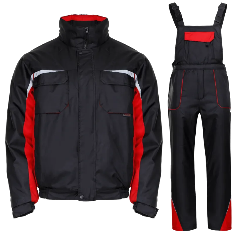 KASTOR WINTER – costum de lucru vătuit, jachetă și pantaloni cu pieptar