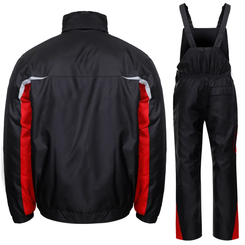 KASTOR WINTER – costum de lucru vătuit, jachetă și pantaloni cu pieptar