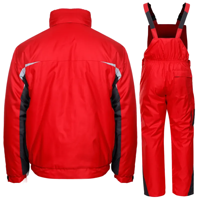 KASTOR WINTER – costum de lucru vătuit, jachetă și pantaloni cu pieptar