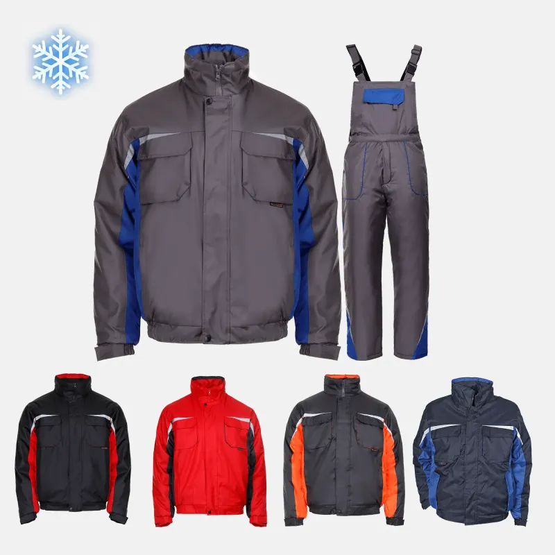 KASTOR WINTER – costum de lucru vătuit, jachetă și pantaloni cu pieptar