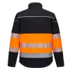 PW375 – jachetă softshell de înaltă vizibilitate clasa 1