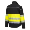PW375 – jachetă softshell de înaltă vizibilitate clasa 1