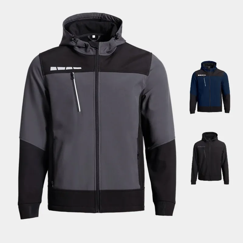 RUNE – jachetă softshell de lucru cu glugă