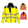 T402 – Class 3 high-visibility softshell jacket