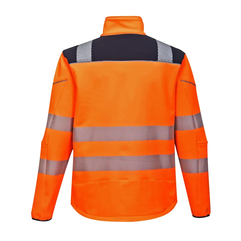 T402 – Class 3 high-visibility softshell jacket