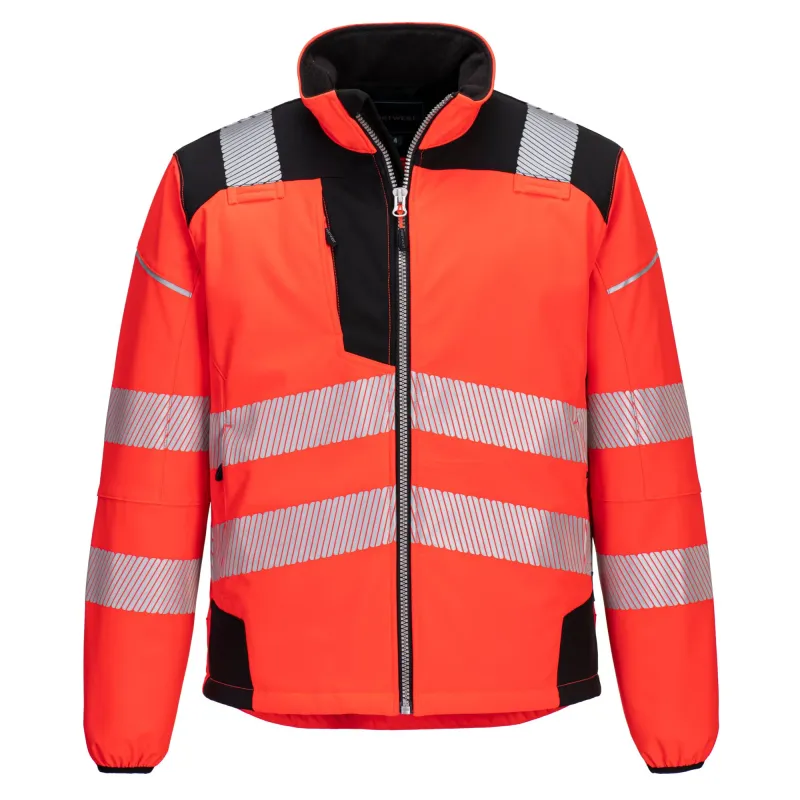 T402 – Class 3 high-visibility softshell jacket