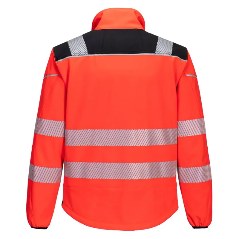 T402 – Class 3 high-visibility softshell jacket