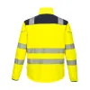 T402 – Class 3 high-visibility softshell jacket