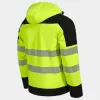 NOBEL PRO 2.0 – jachetă softshell de înaltă vizibilitate, cu glugă