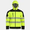 NOBEL PRO 2.0 – jachetă softshell de înaltă vizibilitate, cu glugă