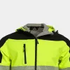 NOBEL PRO 2.0 – jachetă softshell de înaltă vizibilitate, cu glugă