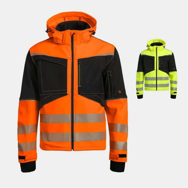 PRISMA 2.0 HV – jachetă softshell de înaltă vizibilitate