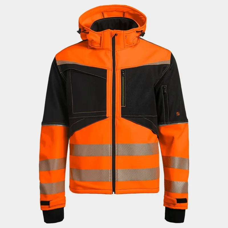 PRISMA 2.0 HV – jachetă softshell de înaltă vizibilitate
