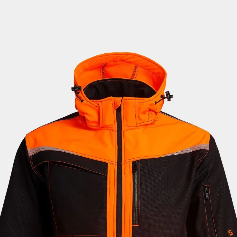 PRISMA 2.0 HV – jachetă softshell de înaltă vizibilitate