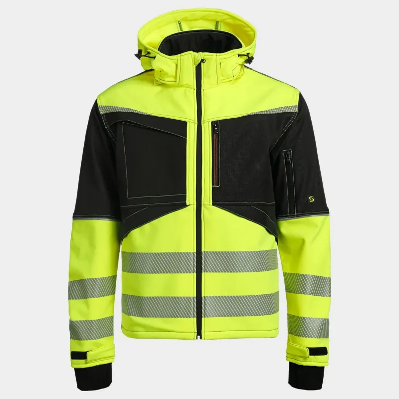 PRISMA 2.0 HV – jachetă softshell de înaltă vizibilitate