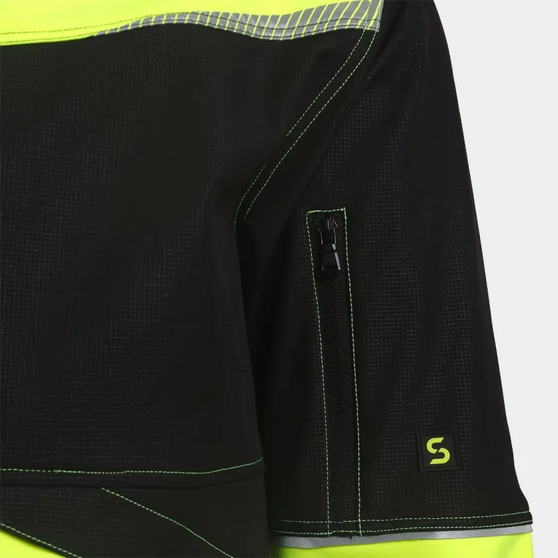 PRISMA 2.0 HV – jachetă softshell de înaltă vizibilitate