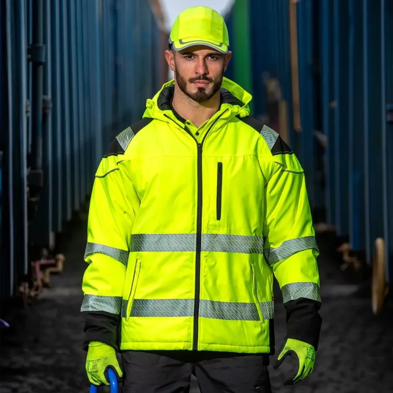 SIGNAL PRISMA HV – jachetă softshell de iarnă, căptușită și reflectorizantă