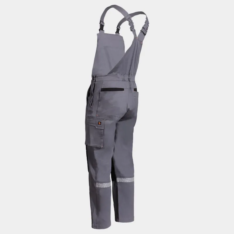 MELBOURNE STRETCH – pantaloni cu pieptar din bumbac și elastan