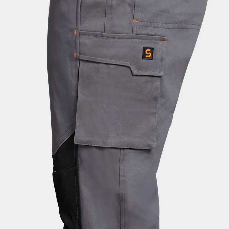MELBOURNE STRETCH – pantaloni cu pieptar din bumbac și elastan