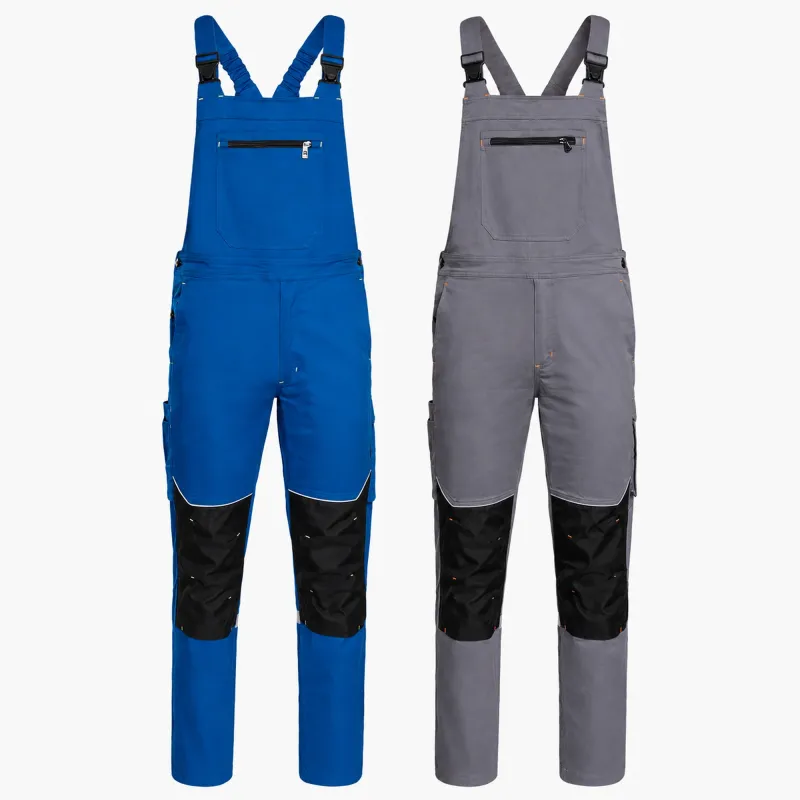 MELBOURNE STRETCH – pantaloni cu pieptar din bumbac și elastan