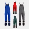 COLLINS SUMMER – pantaloni cu pieptar din bumbac
