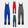 COLLINS SUMMER – cotton bib trousers with adjustable elastic braces