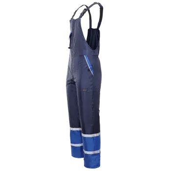 COLLINS WINTER – pantaloni cu pieptar matlasați, cu bretele reglabile