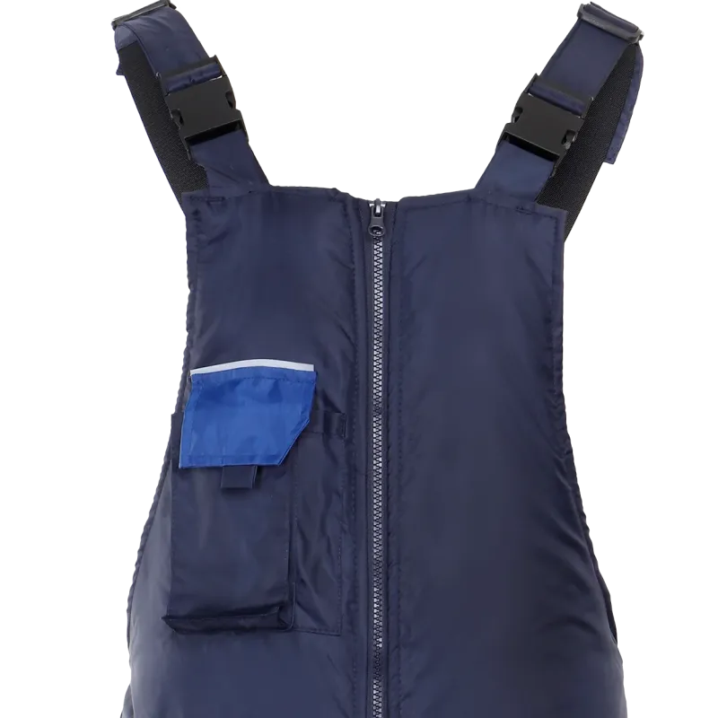 COLLINS WINTER – pantaloni cu pieptar matlasați, cu bretele reglabile