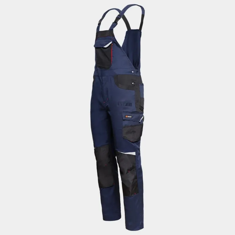 KASTOR STRETCH – pantaloni cu pieptar, bretele reglabile și genunchi întăriți