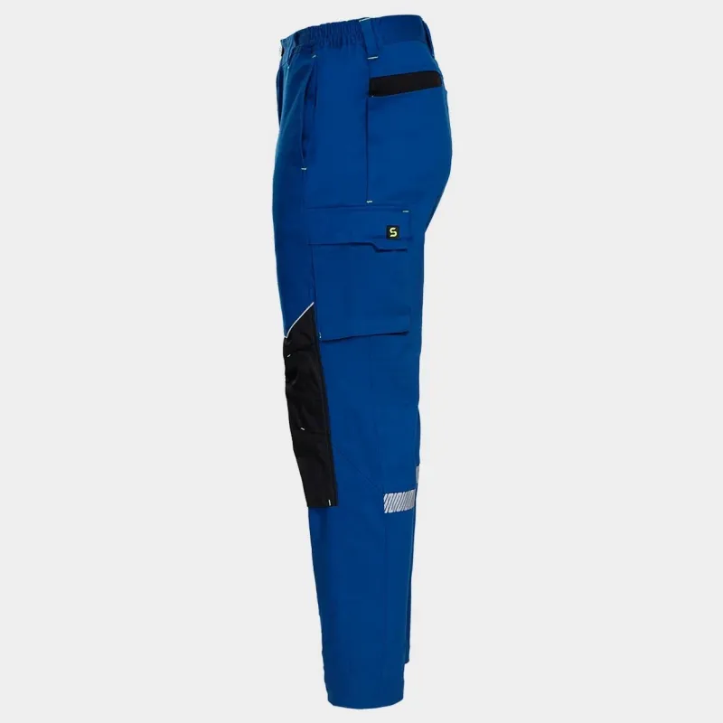 MELBOURNE STRETCH – pantaloni de lucru în talie din bumbac și elastan cu genunchi întăriți