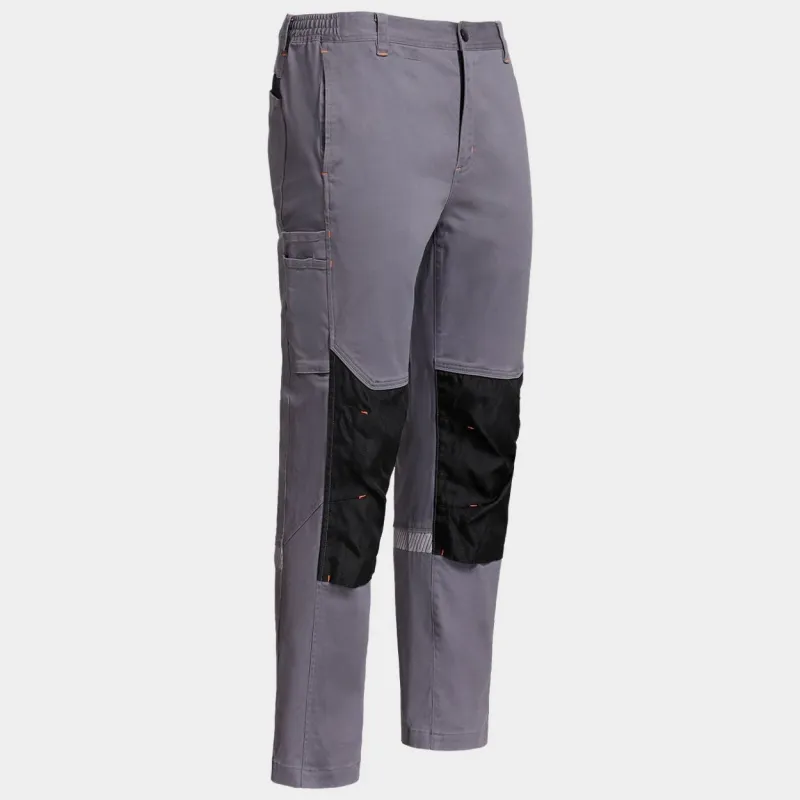 MELBOURNE STRETCH – pantaloni de lucru în talie din bumbac și elastan cu genunchi întăriți