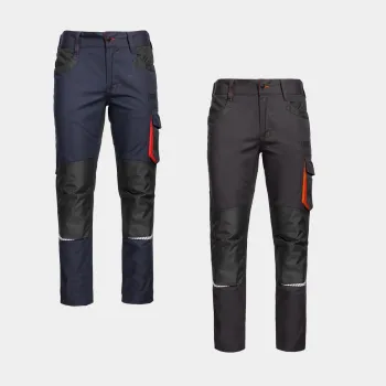 KASTOR STRETCH – pantaloni de lucru, material elastic și genunchi întăriți