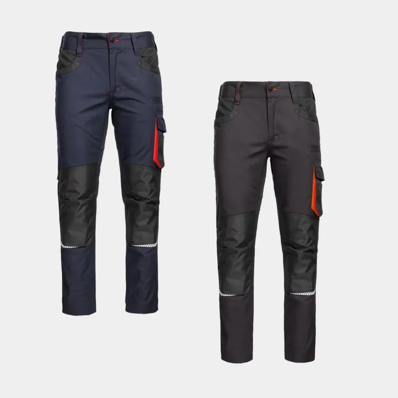 KASTOR STRETCH – pantaloni de lucru, material elastic și genunchi întăriți