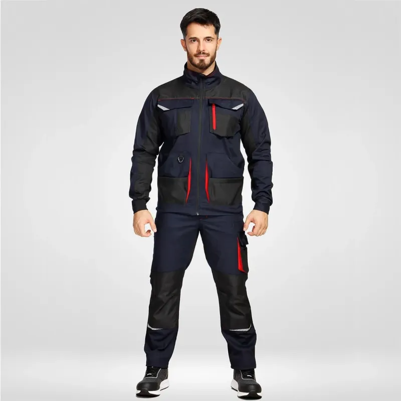 KASTOR STRETCH – pantaloni de lucru, material elastic și genunchi întăriți