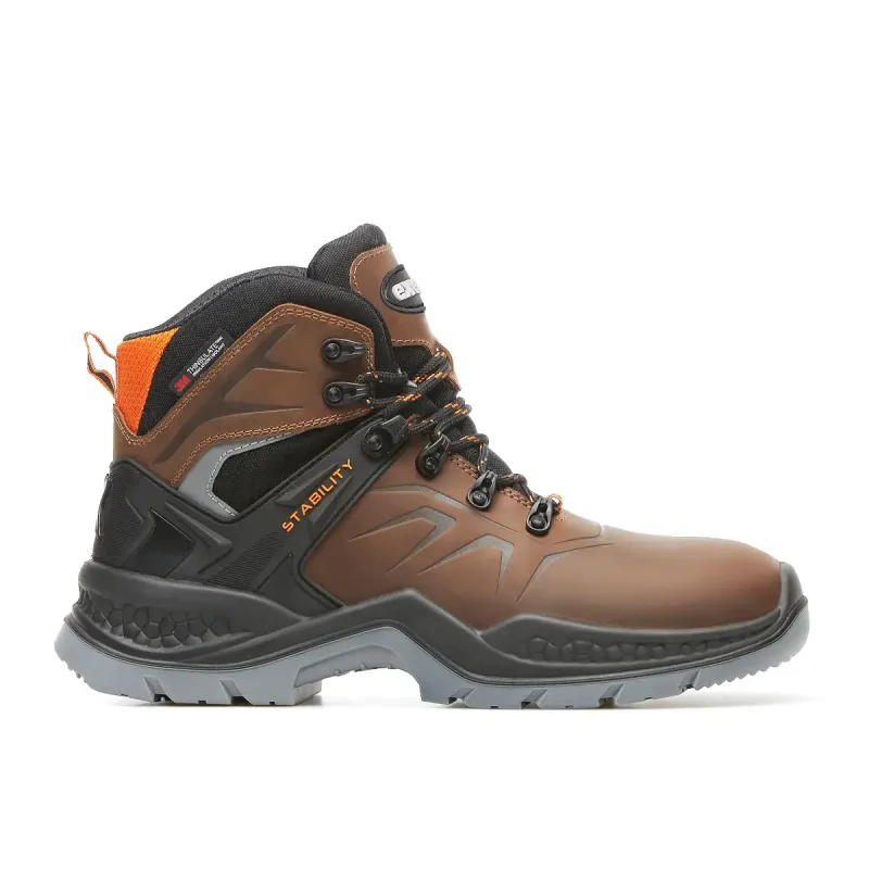 EVEREST 20 Brown S3 CI WR SRC Bocanci de protecție Exena, impermeabili și termoizolați
