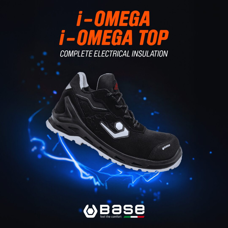 i-OMEGA SB E WPA PS CI FO SR pantofi de protecție rezistenți la riscuri electrice EH