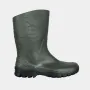 Dunlop DEE din PVC Cizme de lucru impermeabile, verzi, fără bombeu