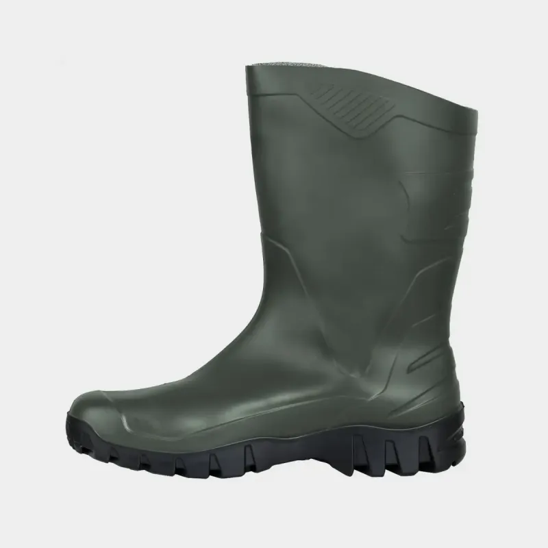 Dunlop DEE din PVC Cizme de lucru impermeabile, verzi, fără bombeu