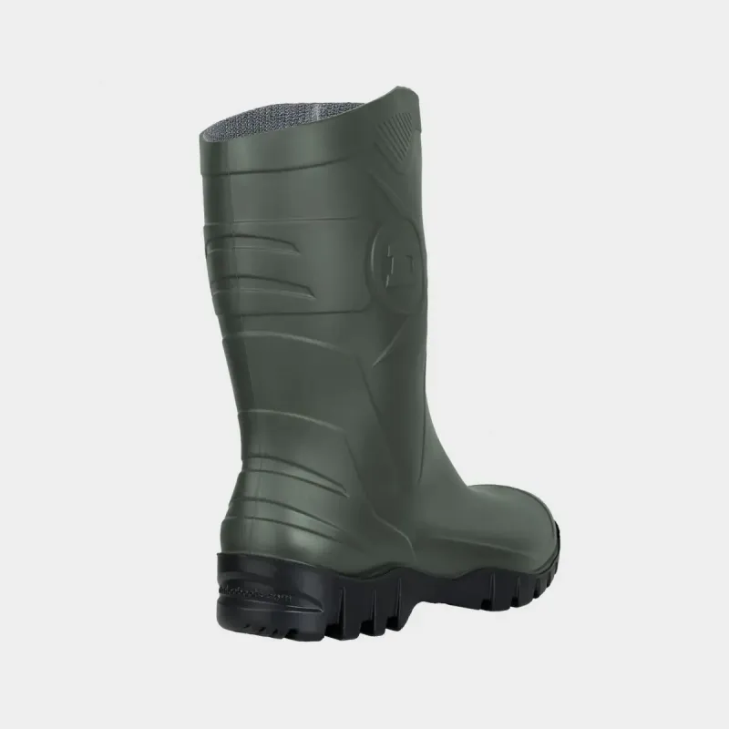 Dunlop DEE din PVC Cizme de lucru impermeabile, verzi, fără bombeu