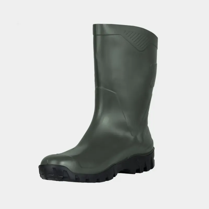 Dunlop DEE din PVC Cizme de lucru impermeabile, verzi, fără bombeu