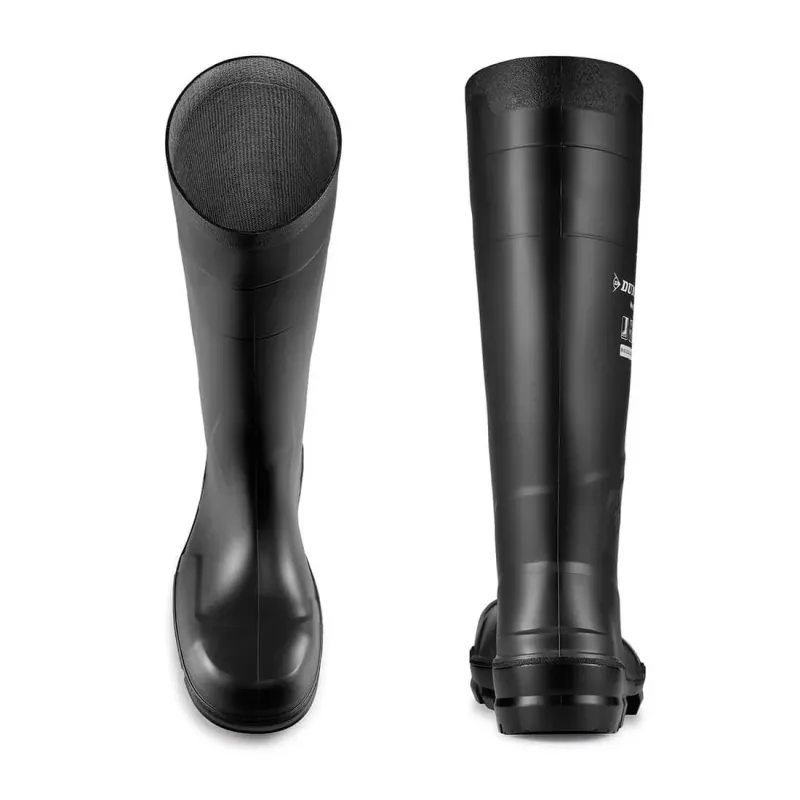 Dunlop WORK-IT S5 SR FO LG Cizme de protecție negre, impermeabile, cu lamelă din oțel