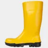 Dunlop WORK-IT S5 SR FO LG Cizme de protecție galbene, impermeabile, cu lamelă din oțel