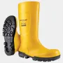 Dunlop WORK-IT S5 SR FO LG Cizme de protecție galbene, impermeabile, cu lamelă din oțel