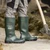 Dunlop WORK-IT S5 SR FO LG Cizme de protecție verzi, impermeabile, cu lamelă din oțel