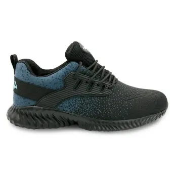 4WRK LIBRA S1 SRC Breathable Black/Blue Safety Shoes with Steel Toe Cap