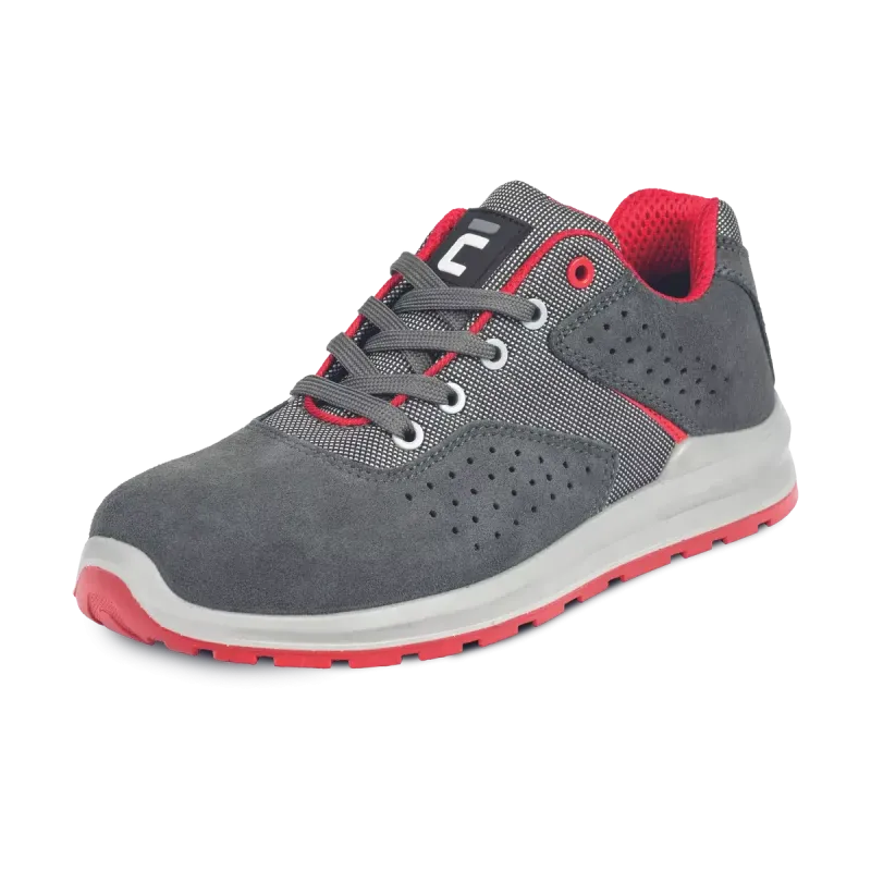 GRIMMA S1 SR FO – pantofi de protecție CERVA din piele întoarsă, respirabili