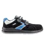 LARIMAR S1PS FO SR Sandale de protecție respirabile, negru/albastru